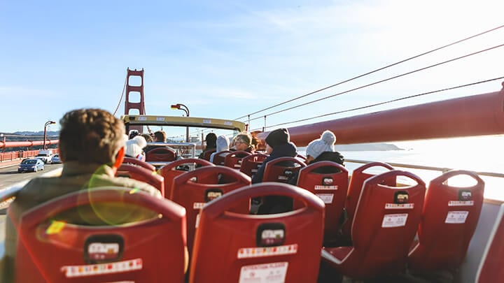 Bus tour in San Francisco